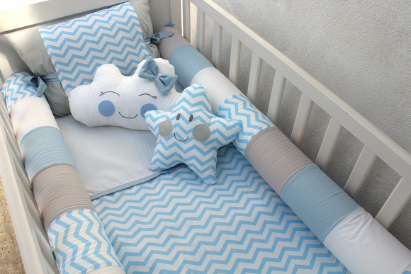 Proteção e decoração de berço Baby Tower