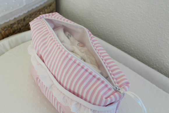 Necessaire | Riscas Rosa