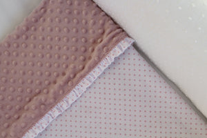 Manta Polar | Bolinhas Rosa