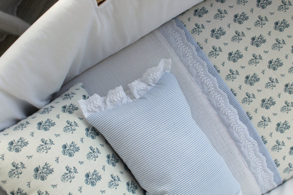 Alcofa de Verga | Floral Azul