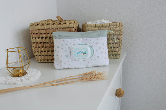 Necessaire | Verde Estrelas