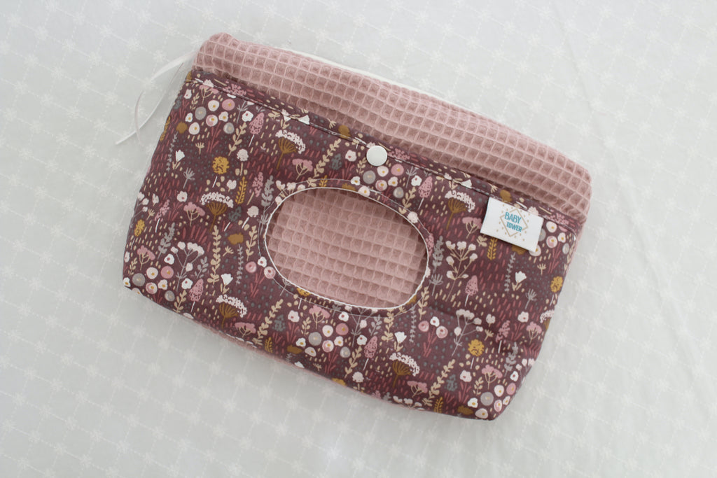 Necessaire | Flores Secas Rosa Velho