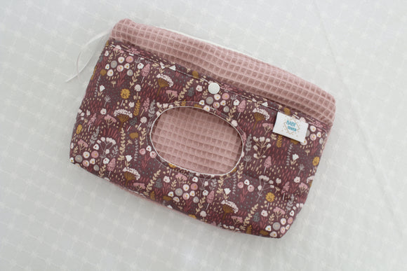 Necessaire | Flores Secas Rosa Velho