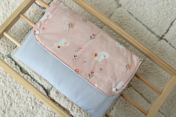 Muda Fraldas Portátil Com Bolsos | Ratinhos