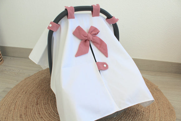 Tapa Ovo | Branco e Rosa Blush